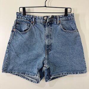 Zara Mom high waisted denim shorts